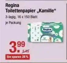 V Markt Regina Toilettenpapier „kamille” Angebot