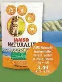 V Markt Iams Naturally Trockenfütter Angebot