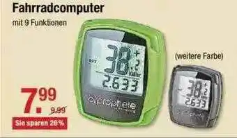 V Markt Fahrradcomputer Angebot