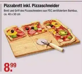 V Markt Pizzabrett Inkl. Pizzaschneider Angebot