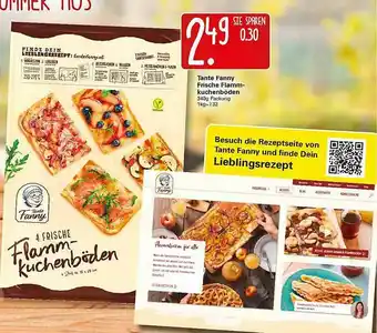 WEZ Tante Fanny Frische Flammkuchenböden Angebot