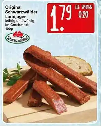 WEZ Original Schwarzwälder Landjäger Angebot