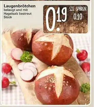 WEZ Laugenbrötchen Angebot