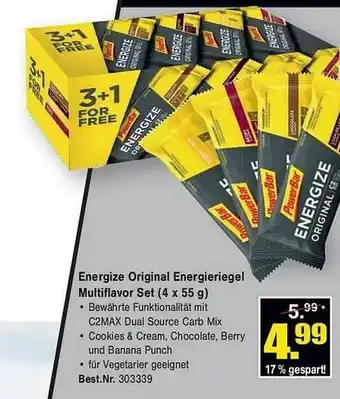 Zweirad Stadler Energize Original Energieriegel Multiflavor Set Angebot