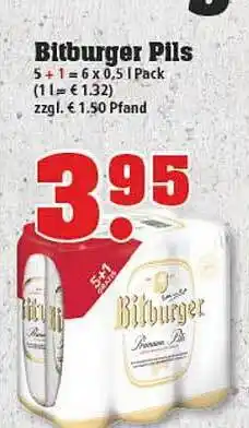 trinkgut Bitburger Pils Angebot