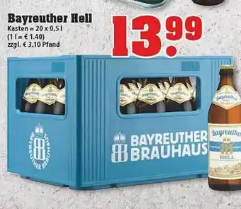 trinkgut Bayereuther Hell Angebot