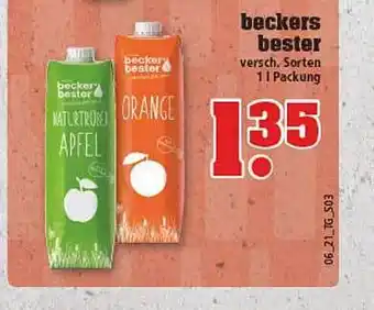 trinkgut Beckers Bester Angebot