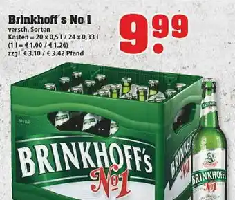 trinkgut Brinkhoff's No.1 Angebot