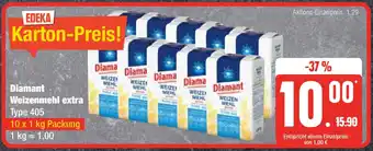 Marktkauf Diamant Weizenmehl extra Type 405, 10 x 1 kg Packung Angebot