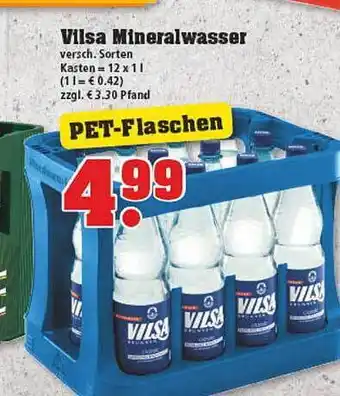 trinkgut Vilsa Mineralwasser Angebot