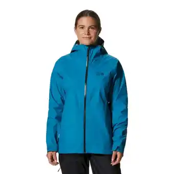 Hardloop Mountain hardwear threshold jacket - regenjacke - damen vinson blue s Angebot