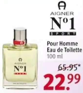 Rossmann AIGNER Nº1 SPORT Pour Homme Eau de Toilette 100 ml Angebot