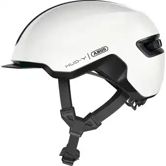 Hardloop Abus hud-y - urban fahrradhelm shiny white l (57 - 61 cm) Angebot