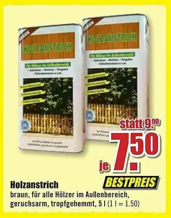 B1 Discount Baumarkt Holzanstrich Angebot