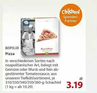 basic Biopolar Pizza Angebot