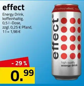 Logo Getränkemarkt Effect Energy Drink 0,5 L Angebot