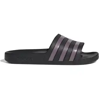 Intersport Adidas damen badepantoletten aqua adilette cblack/mapume/cblack 41 ½ Angebot