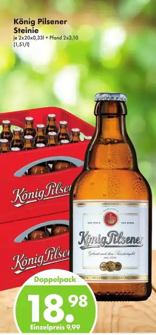 Trink und Spare König Pilsener Steinie 2x20x0,33L Angebot