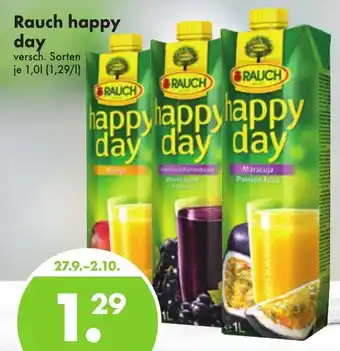 Trink und Spare Rauch Happy Day 1L Angebot