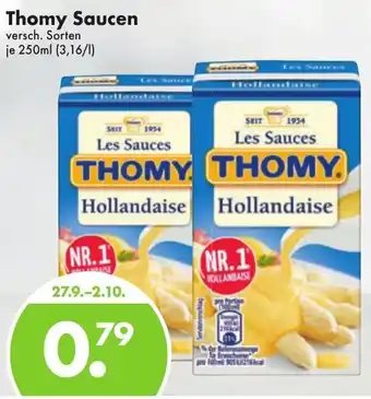 Trink und Spare Thomy Saucen 250ml Angebot