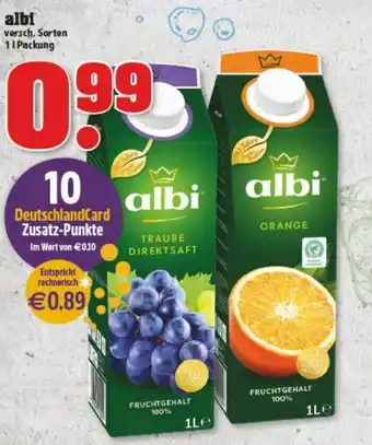 trinkgut Albi 1L Angebot