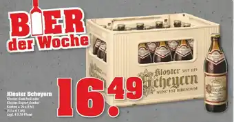 trinkgut Kloster Scheyern 20x0,5L Angebot