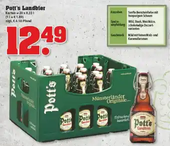 trinkgut Pott's Landbier 20x0,33L Angebot