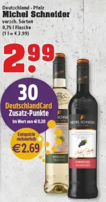 trinkgut Michel Scheider 0,75L Angebot