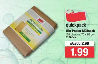 Famila Nord West Bio Papier Müllsack Angebot