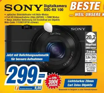 HEM Expert Sony Digitalkamera DSC-RX 100 Angebot