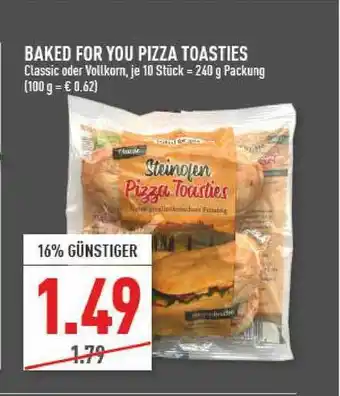 Marktkauf Baked For You Pizza Toasties Angebot