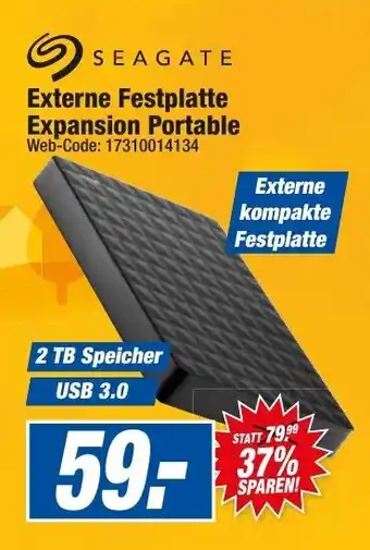 HEM Expert Seagate Externe Festplatte Expansion Portable Angebot