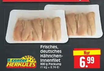 Edeka Herkules Frisches deutsches hahnchen innenfilet 800g Angebot