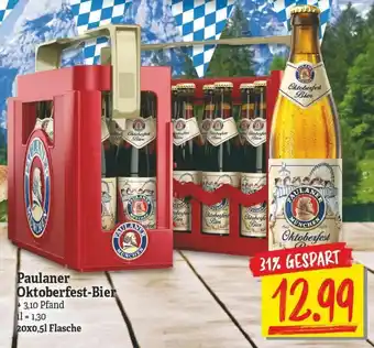 NP Discount Paulaner Oktoberfest Bier 20x0,5L Angebot