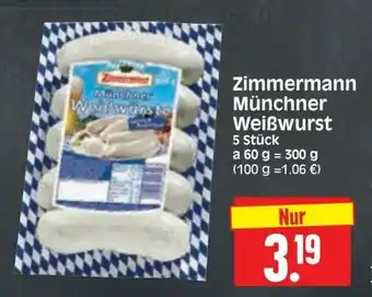 Edeka Herkules Zimmermann munchner weibwurst Angebot