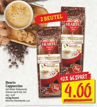 NP Discount Hearts Cappuccino 2x1kg Beutel Angebot