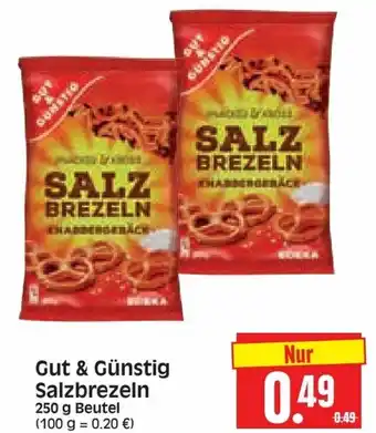 Edeka Herkules Gut & gunstig salzbrezeln 250g Angebot