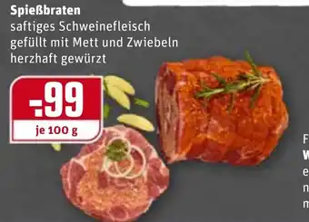 REWE Kaufpark Spießbraten 100g Angebot