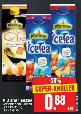 Edeka Herkules Pfanner eistee Angebot