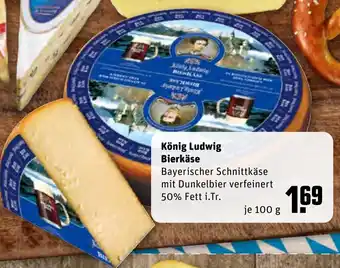 REWE Kaufpark König Ludwig Bierkäse 100g Angebot