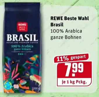 REWE Kaufpark Rewe Beste Wahl Brasil 1kg Angebot