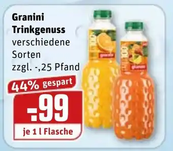 REWE Kaufpark Granini Trinkgenuss 1L Angebot