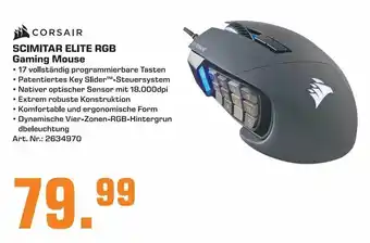 Saturn Corsair Scimitar Elite RGB Gaming House Angebot