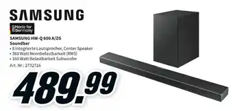 MediaMarkt Samsung HW-Q 600 A/ZG Soundbar Angebot