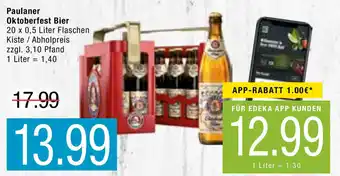 Marktkauf Paulaner Oktoberfest Bier Angebot