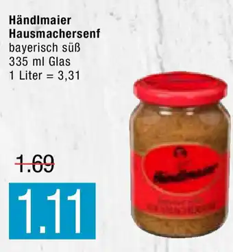 Marktkauf Handlmaier Hausmachersenf 335ml Angebot