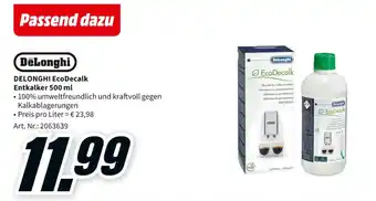 MediaMarkt DeLonghi EcoDecalk Entkalker 500ml Angebot