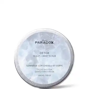 Look Fantastic We are paradoxx detox scalp and body scrub 200g Angebot