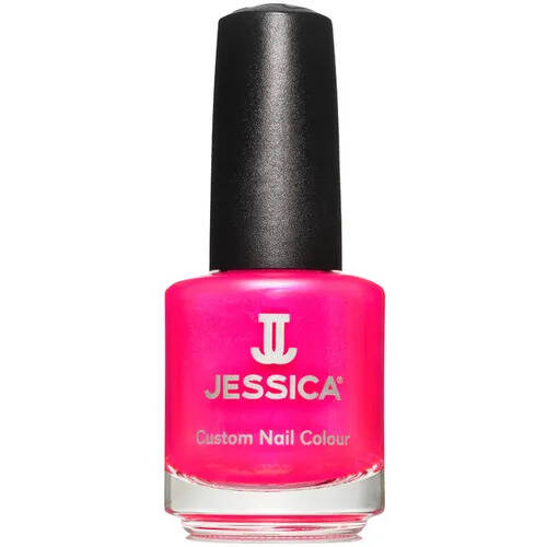 Jessica nails cosmetics custom colour nail varnish raspberry (14.8ml