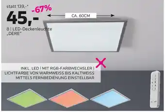 Mömax LED Deckenleuchte Dere Angebot